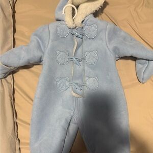 First Impressions Blue Bear Bodysuit